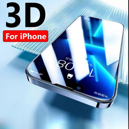 2PCS 3D Tempered Glass on For iphone 11 12 13 14 Pro Max 14 Plus Screen Protector Protective Glass For iphone X XS MAX 7 8 Plus Glass Horizontal Privacy Glass Screen Protector for Gaming &amp; Streaming
