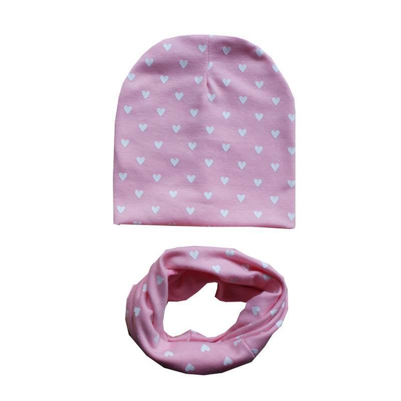 Modern Baby Boys &amp; Girls Hat Scarf Set Beanie Boys Caps with Scarf for Kids In elegant Modern Design