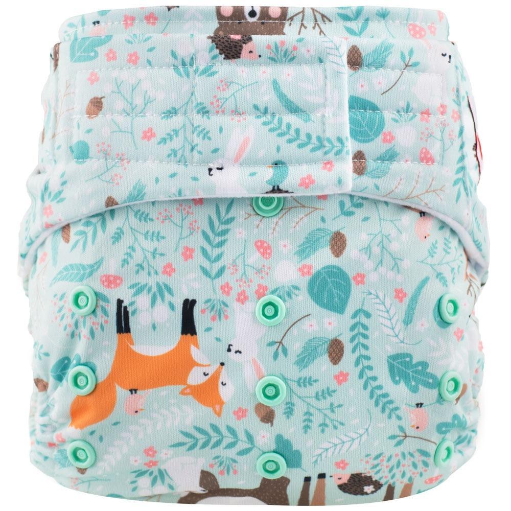 Hook &amp; Loops Pocket Diaper - cloth Inner Waterproof Washable Reusable Baby Diaper For Kids