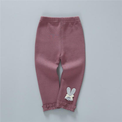 Fashion NEW Winter Newborn Baby Girl Pants Elastic Waist  Long Pants Baby Leggings Trouser Kids Clothes For Baby