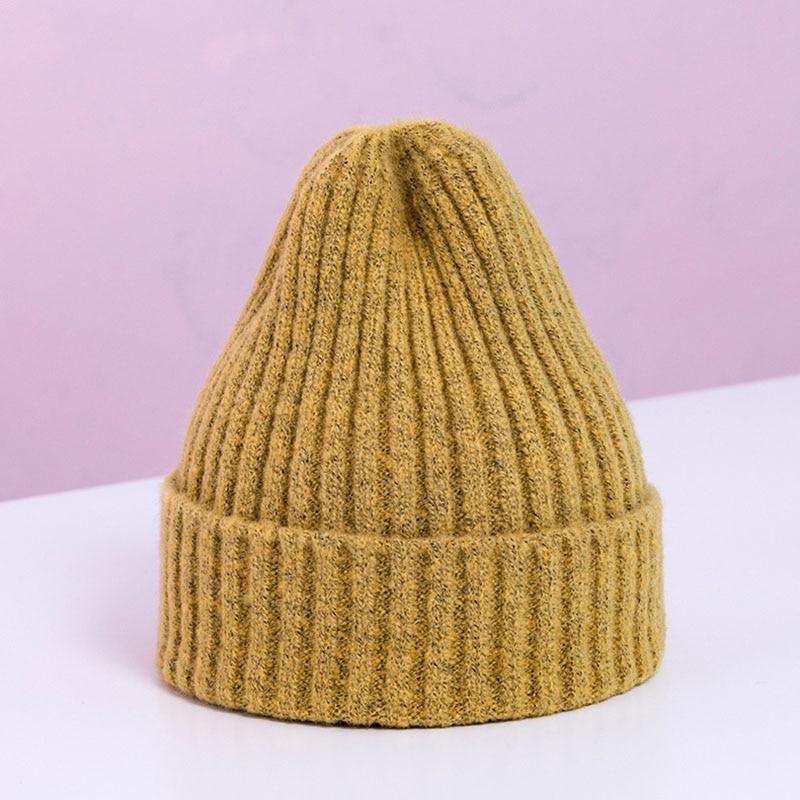 Winter Warm Baby Hat Fur Pompom Knitted Baby Hat Cap Infant Toddler Kids Hat Beanie In Modern Designer Style