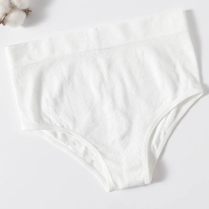 Women High Waist Panties Briefs Seamless Female Underpants Shapewear Underwear Sexy Lingerie Tummy Control Comfort Panties