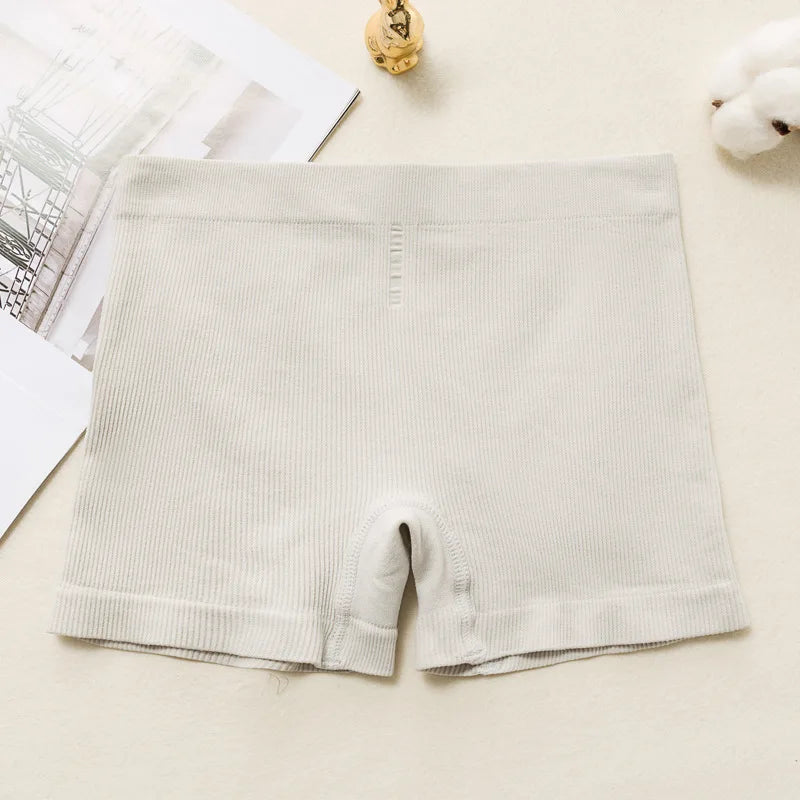 1PC Seamless Panties Women BoyShorts Push-Up Hip Design Cotton Gusset Women&
