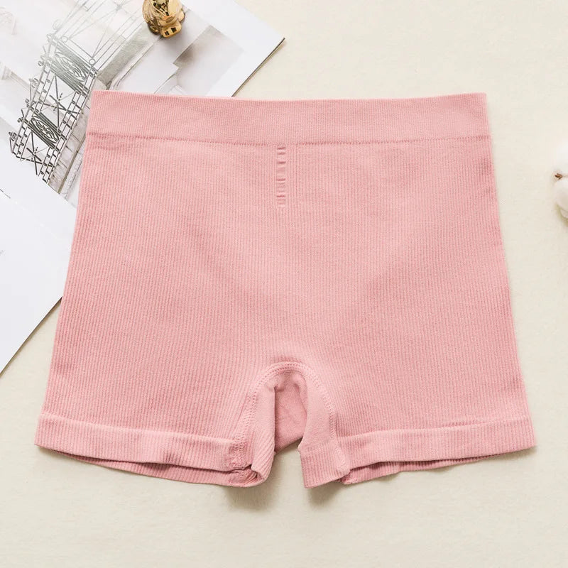 1PC Seamless Panties Women BoyShorts Push-Up Hip Design Cotton Gusset Women&