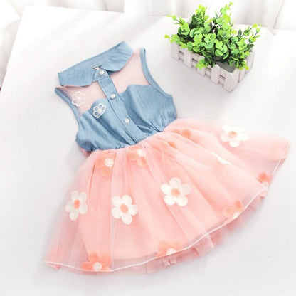 Modern New Luxury Summer Dress Children&