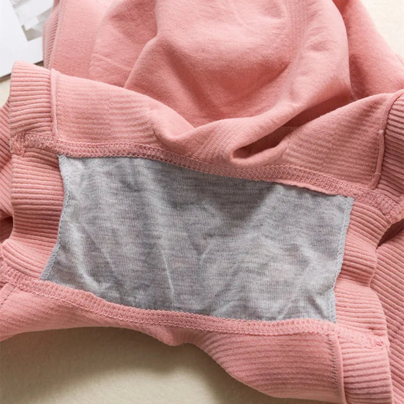 1PC Seamless Panties Women BoyShorts Push-Up Hip Design Cotton Gusset Women&