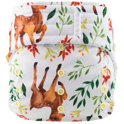 Hook &amp; Loops Pocket Diaper - cloth Inner Waterproof Washable Reusable Baby Diaper For Kids