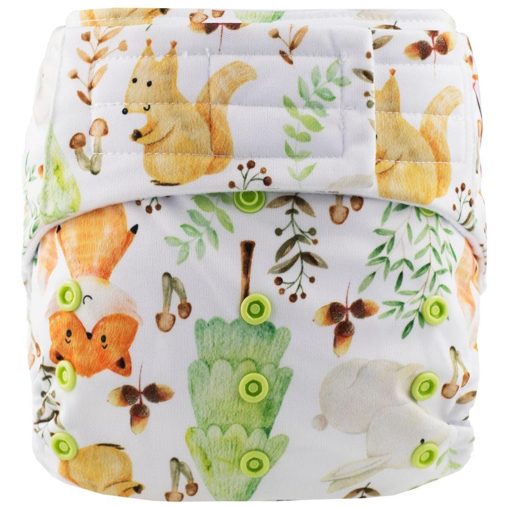 Hook &amp; Loops Pocket Diaper - cloth Inner Waterproof Washable Reusable Baby Diaper For Kids