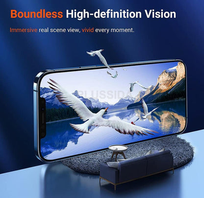 2PCS 3D Tempered Glass on For iphone 11 12 13 14 Pro Max 14 Plus Screen Protector Protective Glass For iphone X XS MAX 7 8 Plus Glass Horizontal Privacy Glass Screen Protector for Gaming &amp; Streaming