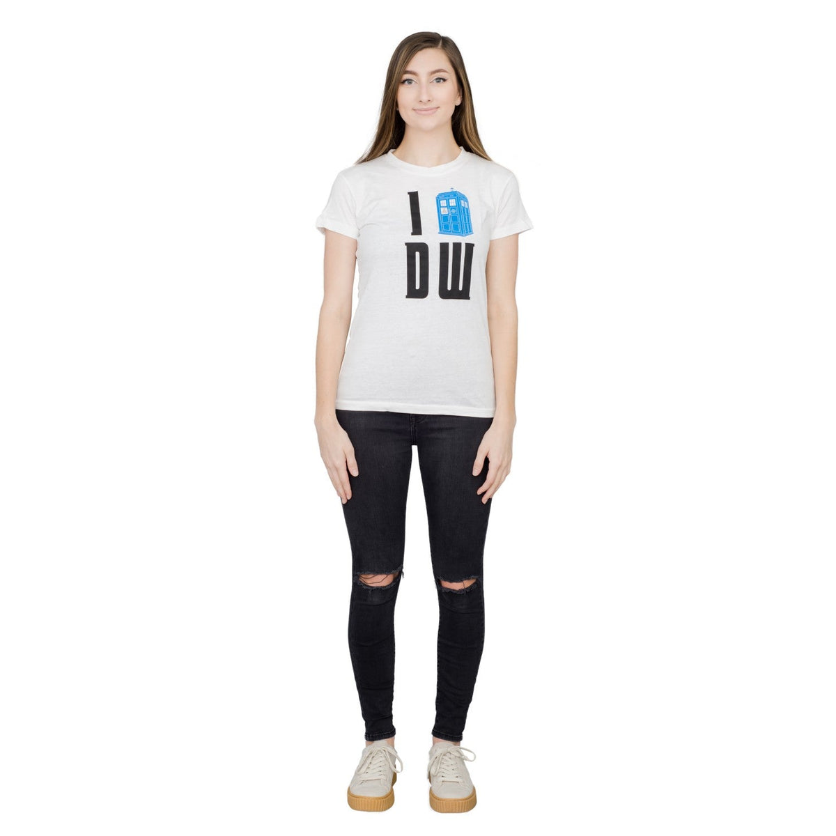 I Heart (Tardis) DW T-shirt