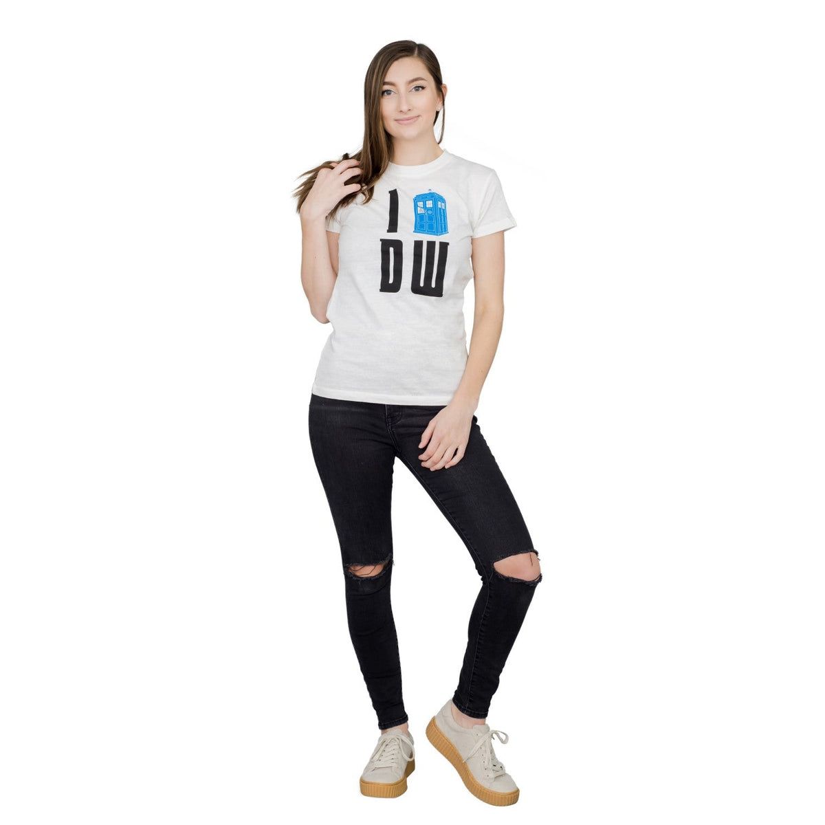 I Heart (Tardis) DW T-shirt