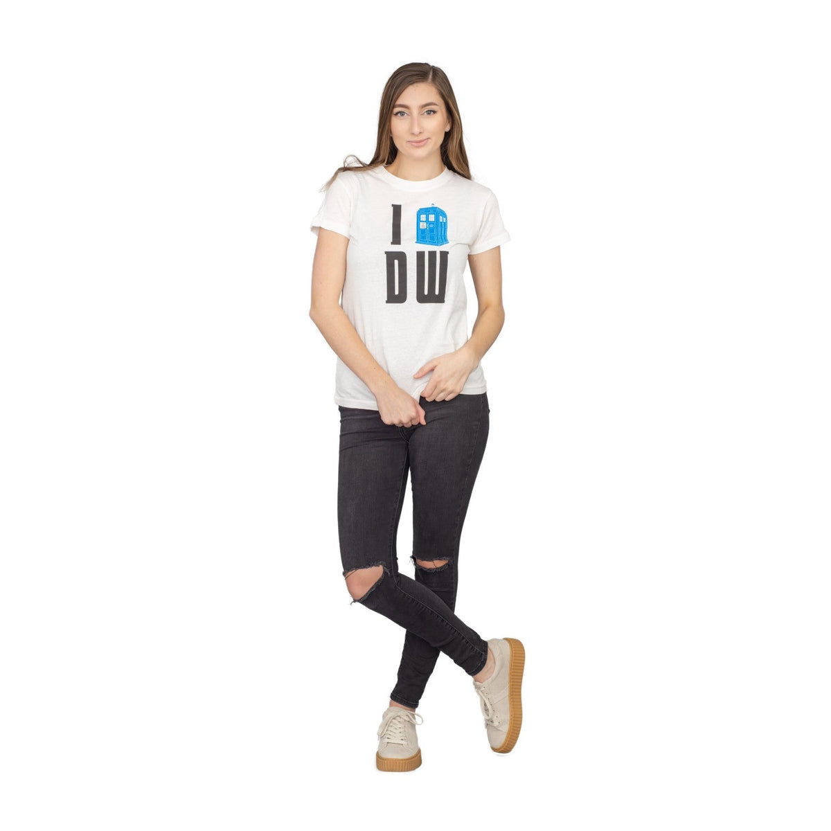 I Heart (Tardis) DW T-shirt