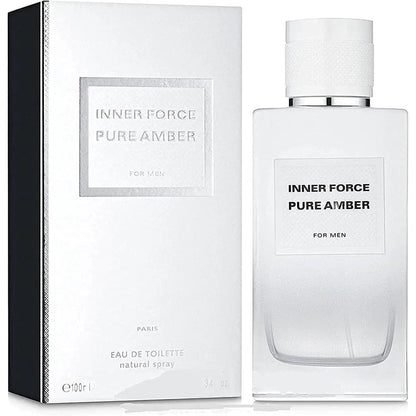 Inner Force Pure Amber By Geparlys For Men 3.4oz EDT Spray