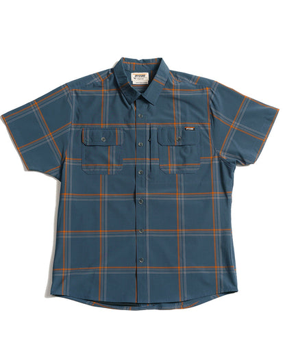 Jack Knife SS Shirt - Dk Gray Blue