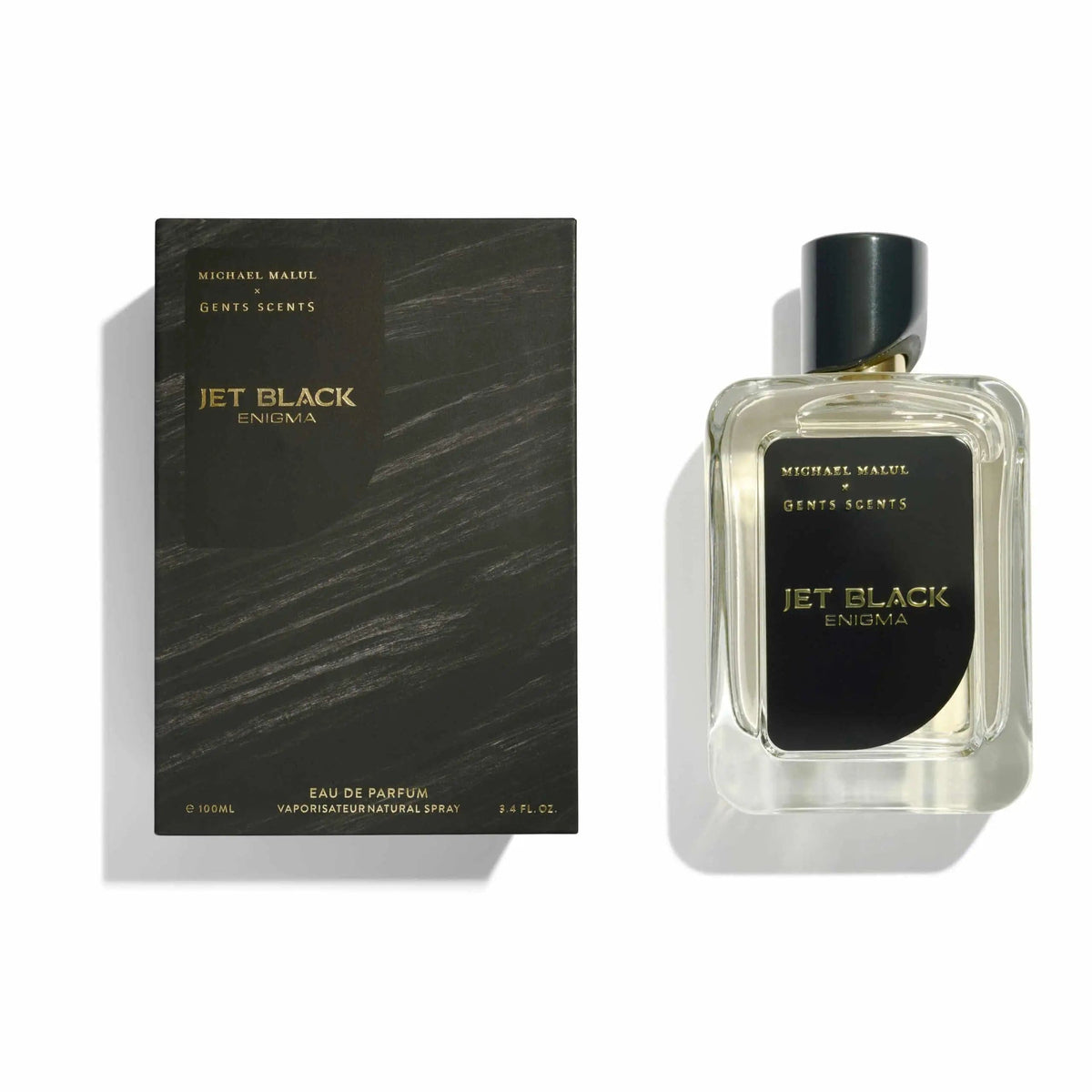 Jet Black Enigma By Michael Malul For Men 3.4oz EDP Spray