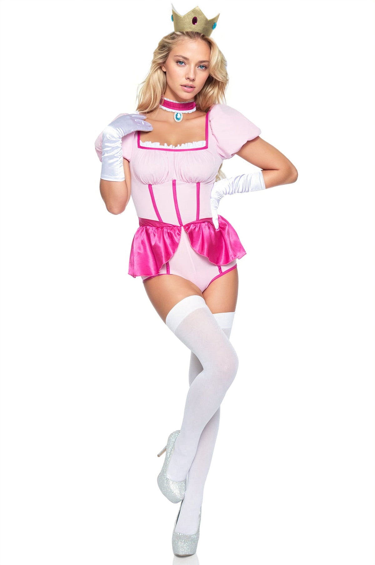 Sexy Pink Princess Costume