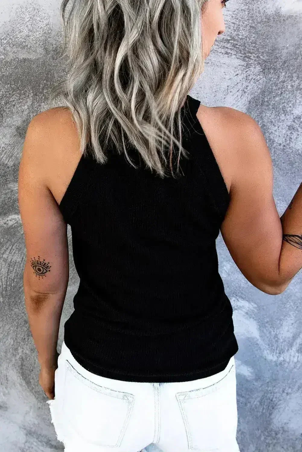 Black Sleeveless Tank Top – Breathable &amp; Comfortable Top | Femstylo
