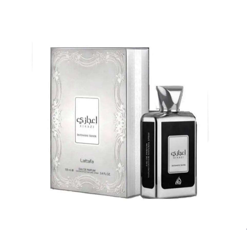 Lattafa Ejaazi Intensive Silver Unisex 3.4 oz EDP Spray