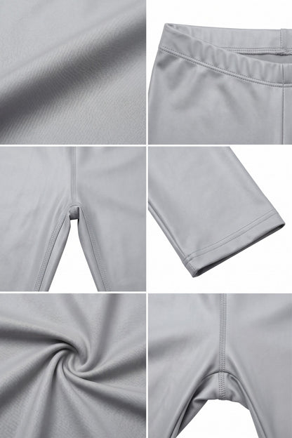 Sakkas Footless Ultra Slim Fit Matte Liquid Wet Look Leggings