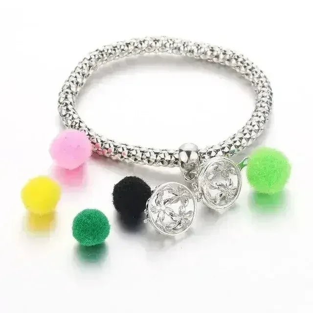 Locket Aromatherapy Bracelet Essential Oil
