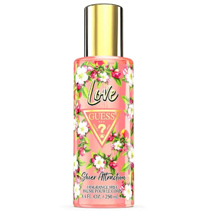 Love Sheer Attraction By Guess For Women 8.4oz Body Mist Spray