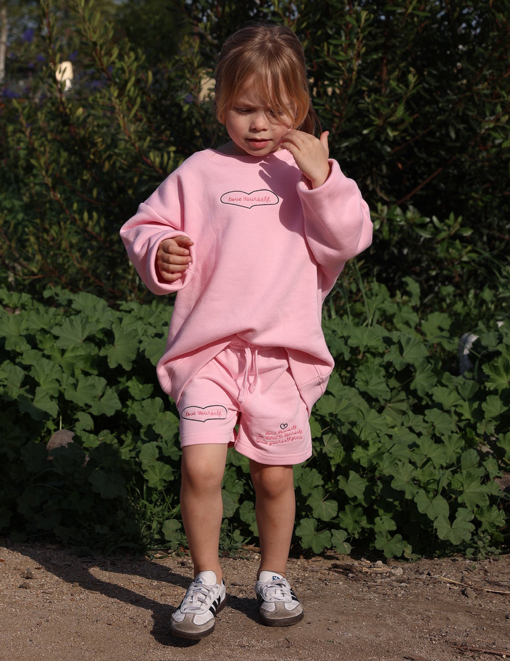 Love Yourself Kids Crewneck