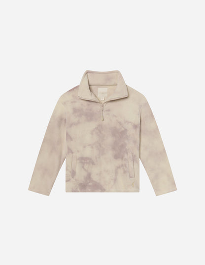 Marble Fleece Kids Pullover