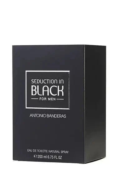 Seduction in Black By Antonio Banderas 3.4 oz For Men EDT Spray