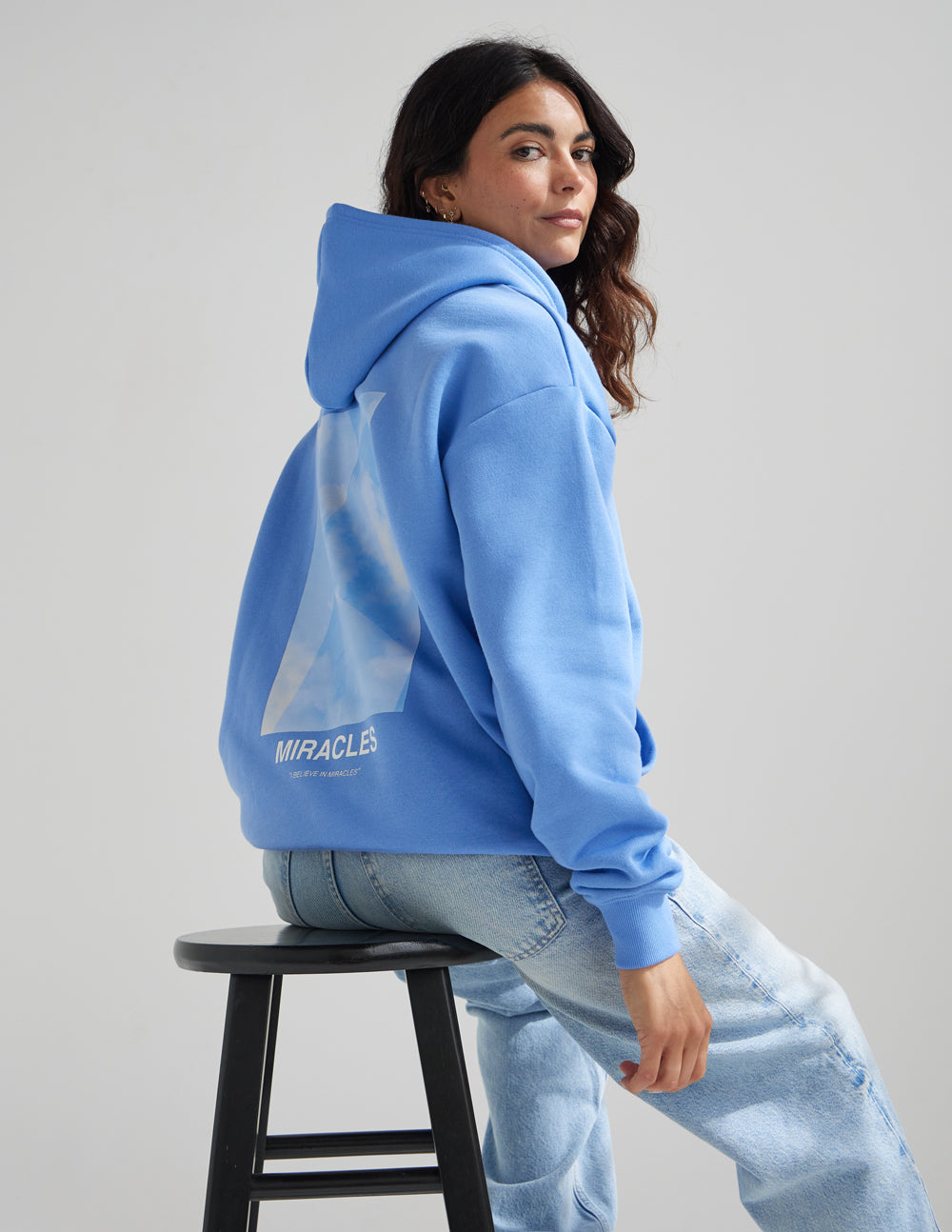 Miracles Blue Unisex Hoodie