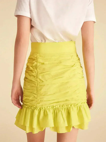 Ruched Skirt