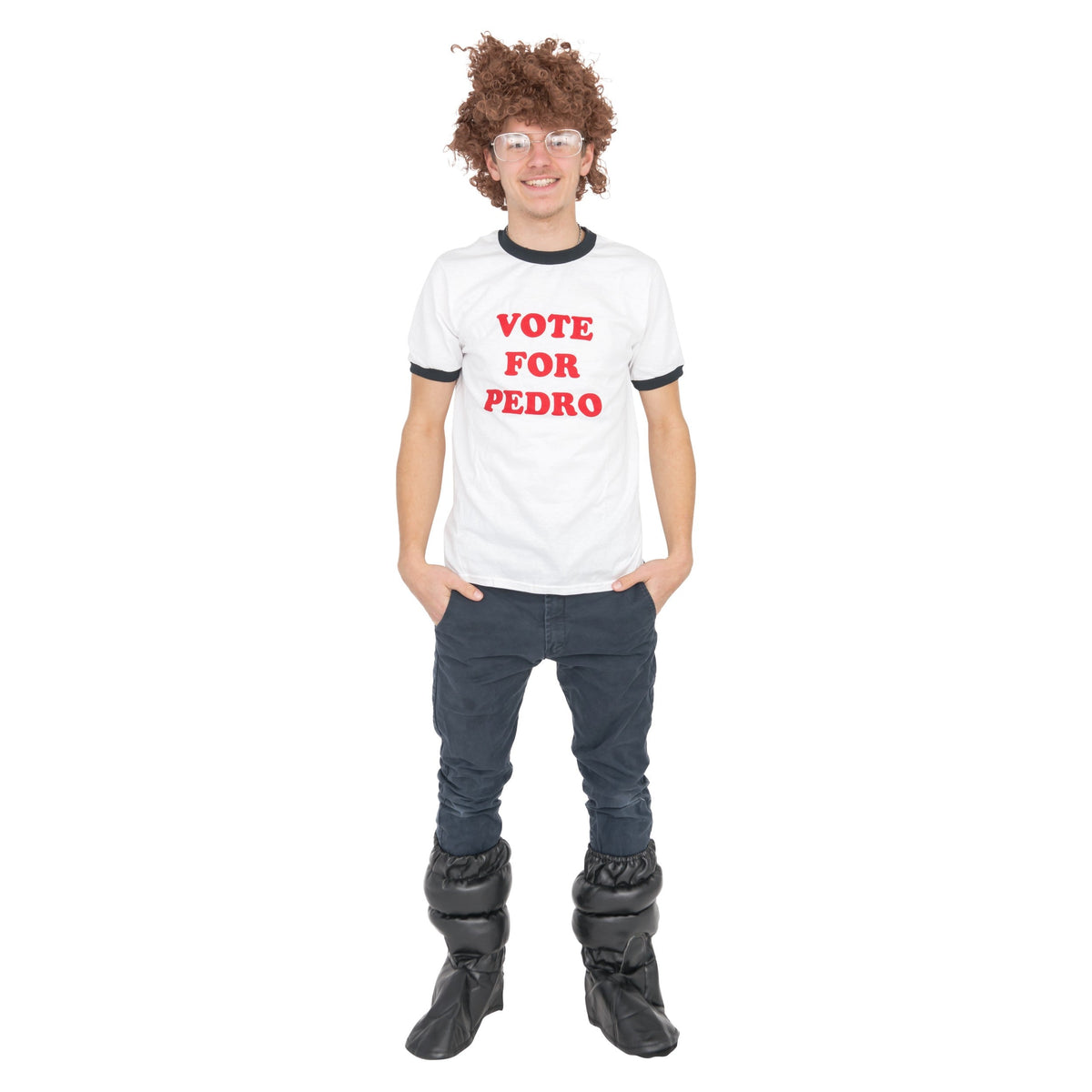 Napoleon Dynamite Vote For Pedro Adult Unisex Halloween Cosplay Costume T-shirt