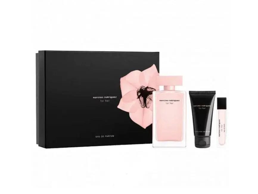 Narciso Rodriguez For Her Eau De Parfum (3pc Gift Set)