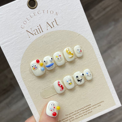 1024- Handmade press on nails fake nails removable