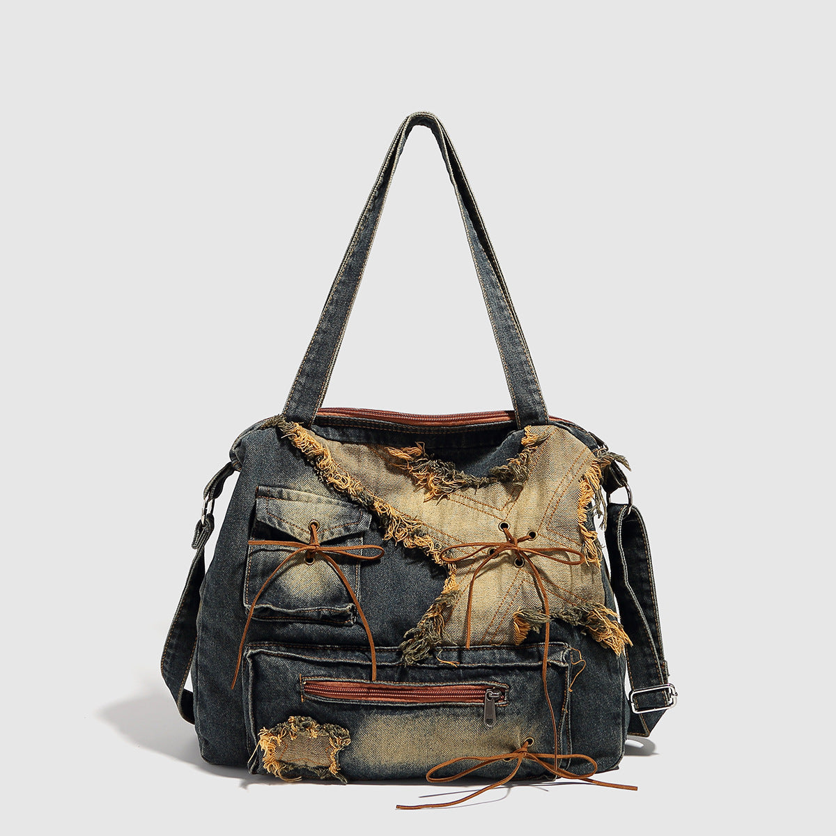 Large capacity hobo shoulder tote bag, Spice Girl bag women&