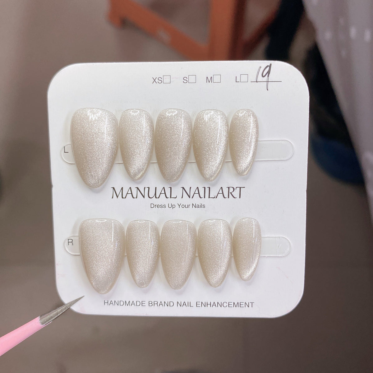 1026- Handmade press on nails fake nails removable