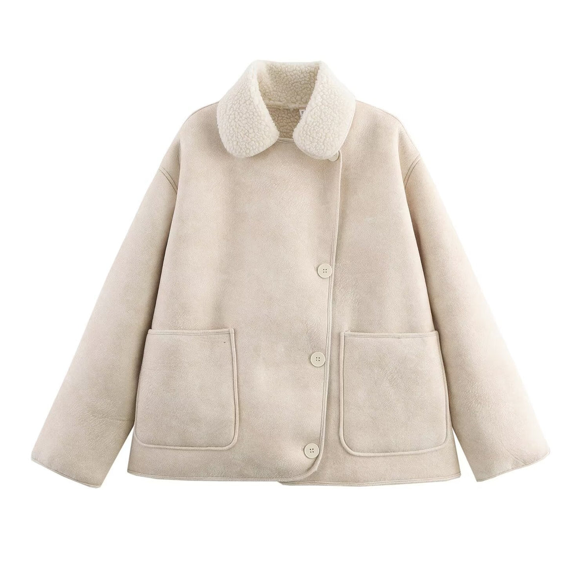Reversible Fur &amp; Leather Jacket