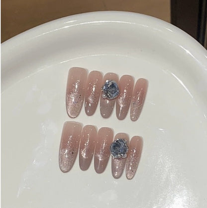 1034- Handmade press on nails fake nails removable