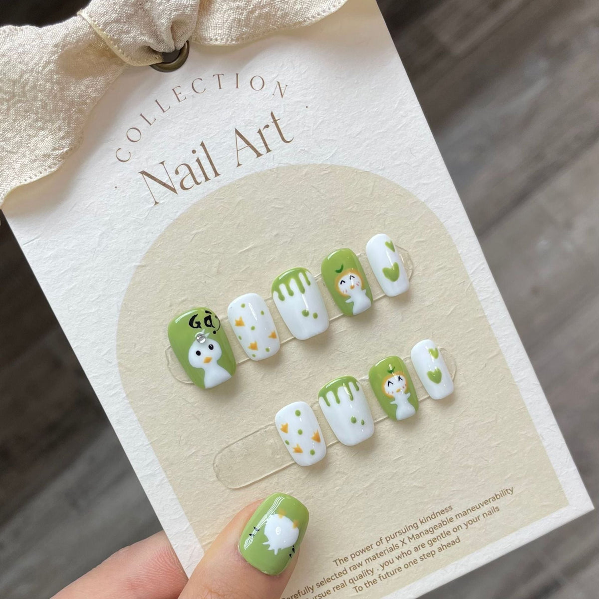 1024- Handmade press on nails fake nails removable