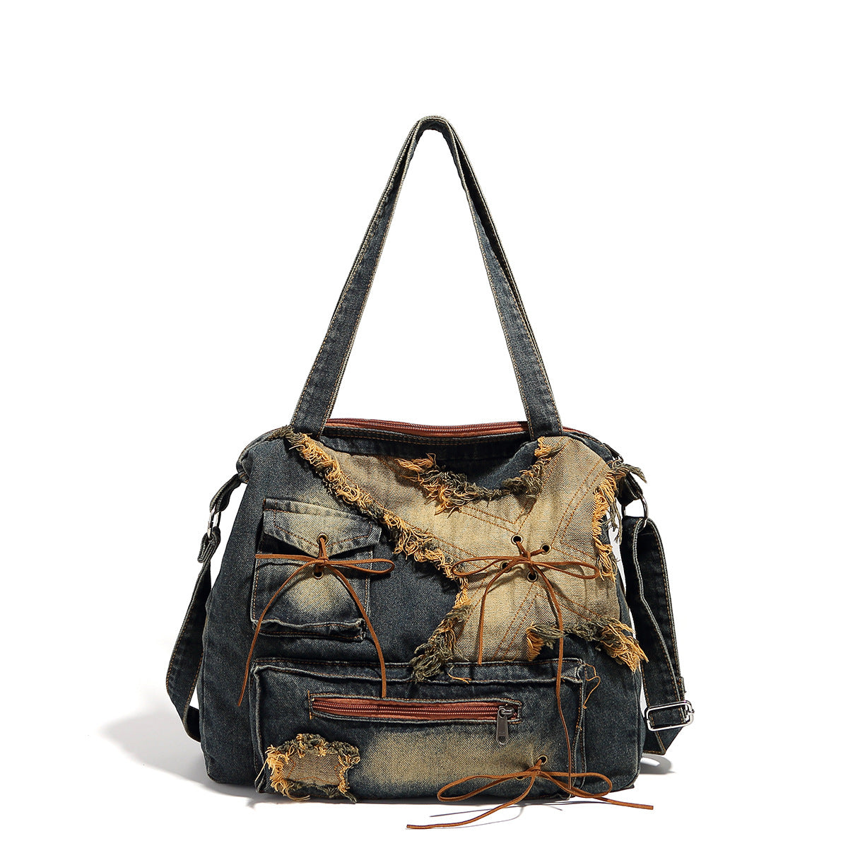 Large capacity hobo shoulder tote bag, Spice Girl bag women&