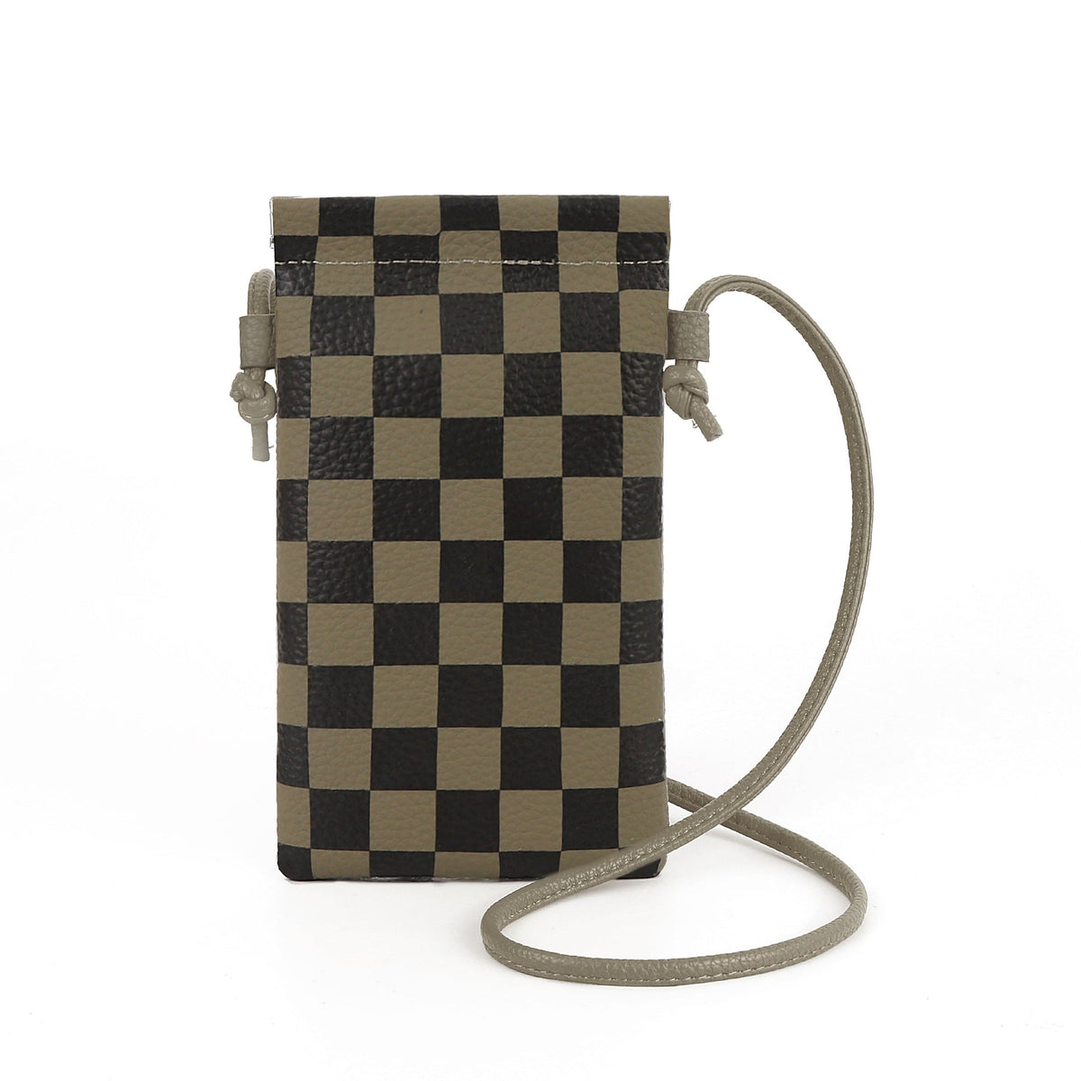 Leather mobile phone bag, mini bag, small satchel for mobile phone, phone purse crossbody