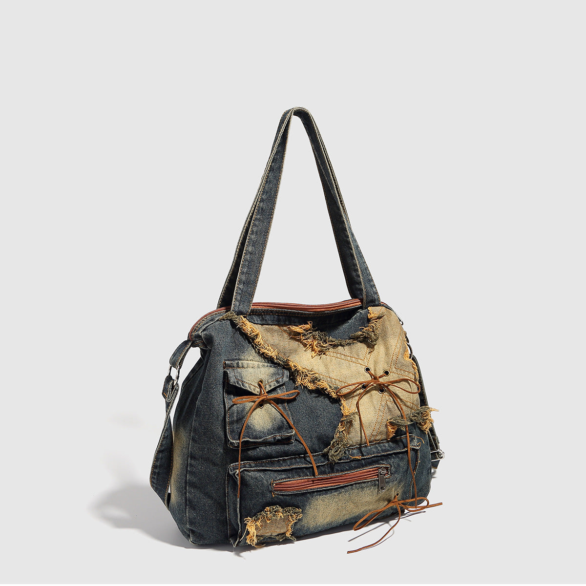 Large capacity hobo shoulder tote bag, Spice Girl bag women&