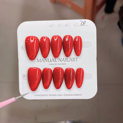0965- Handmade press on nails fake nails removable