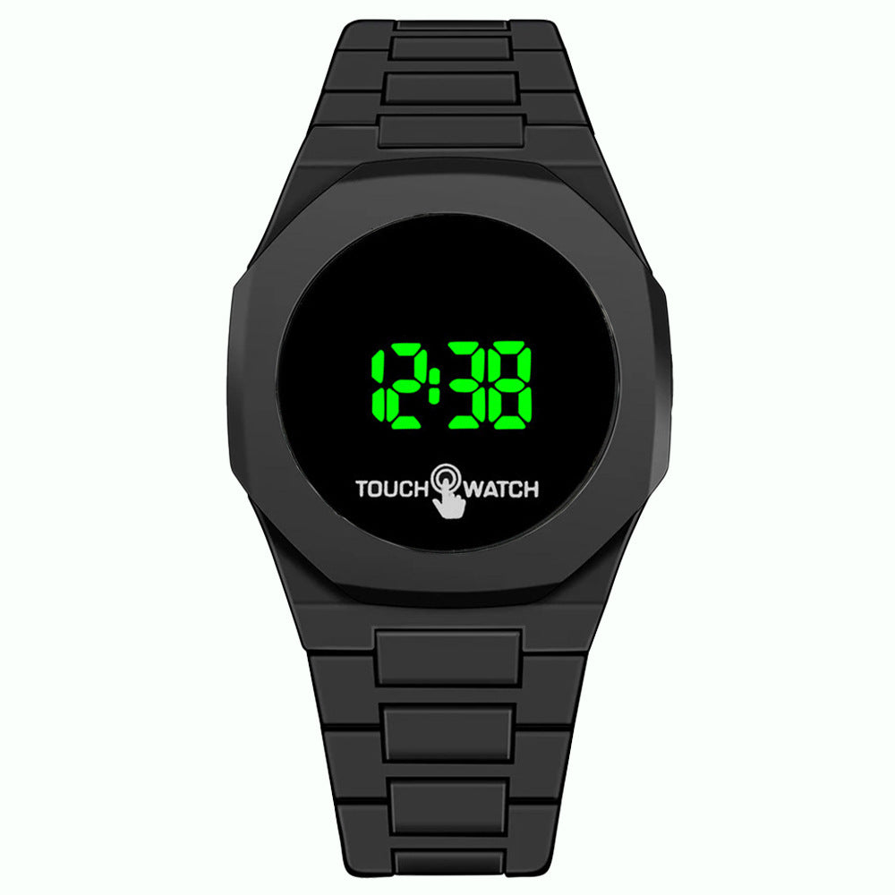 LED plastic covers and butterfly buckle watches for men and women.