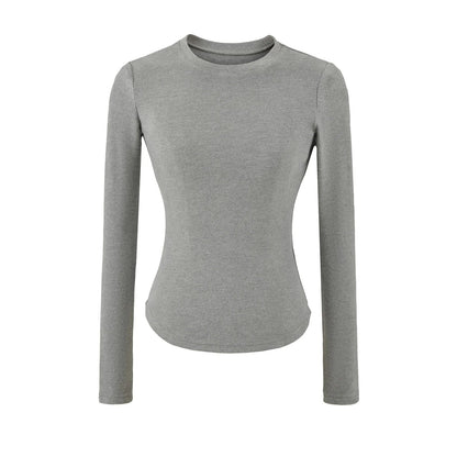 Hourglass Waist Long Sleeve T-Shirt