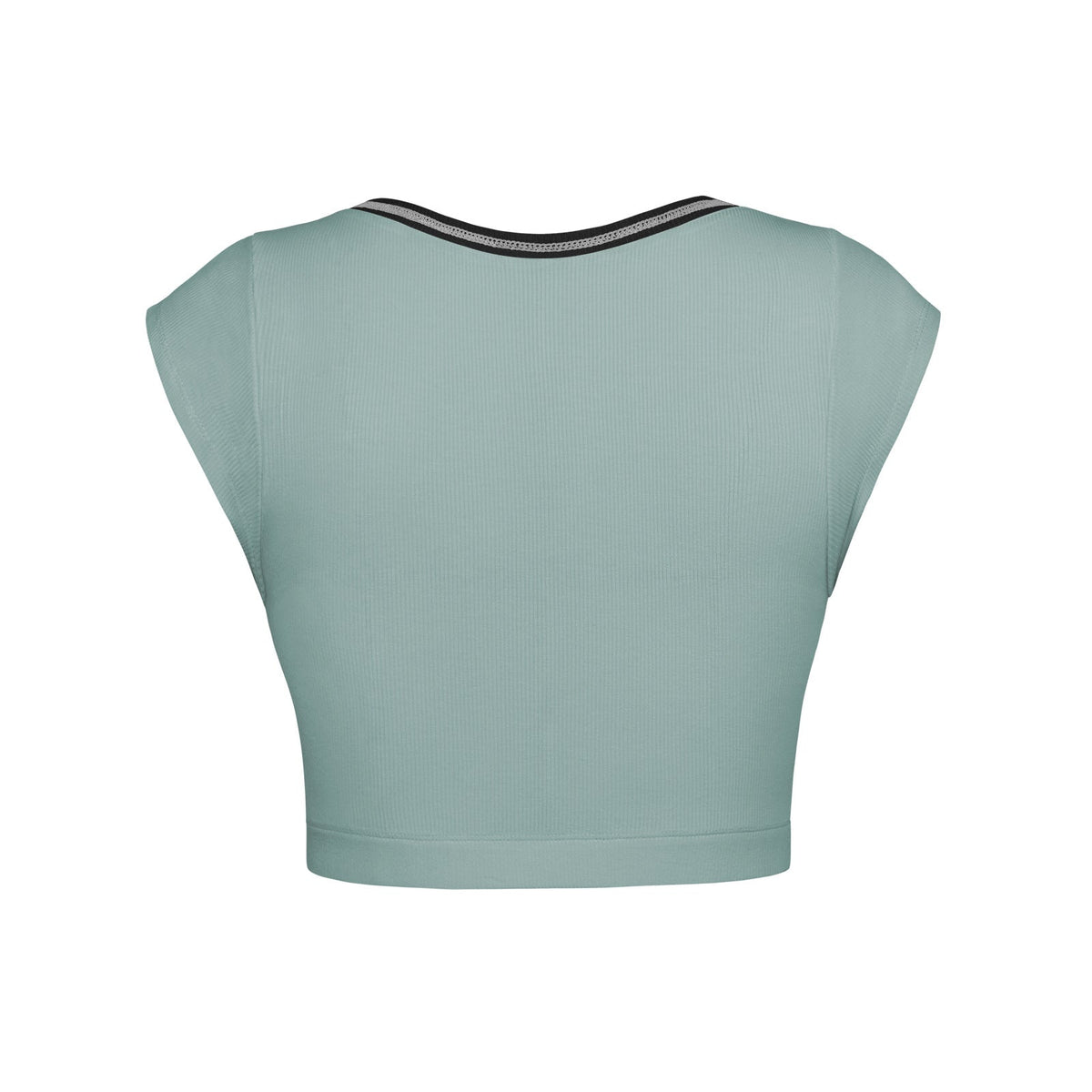 Slim Fit Ultra Short Sexy Spicy Girls Top Knitted Thread T-shirt