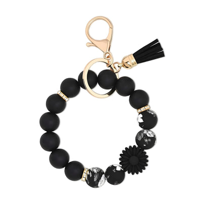 PU Tassel Keychain Women&