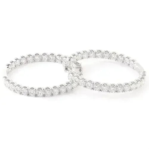 Personalized Big Diameter Earrings – Luxury Statement Jewelry