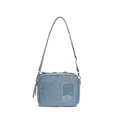 Casual Mini Denim Bag for Women – Versatile Shopping Canvas Bag &amp; Small Shoulder Hobo Bag