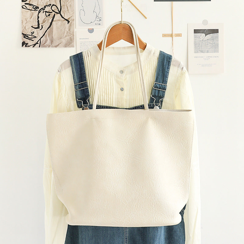 Elegant Soft PU Large Bag 2in1 – Retro Women&