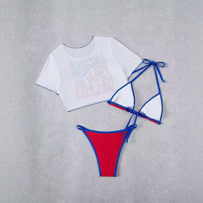 Sexy Bikini Three Piece Set Women&